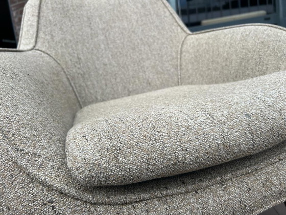 Image 1 of 2x Nix Design Joe Sessel + Fußhocker