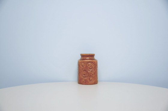 Image 1 of braune fossile westdeutsche Vase