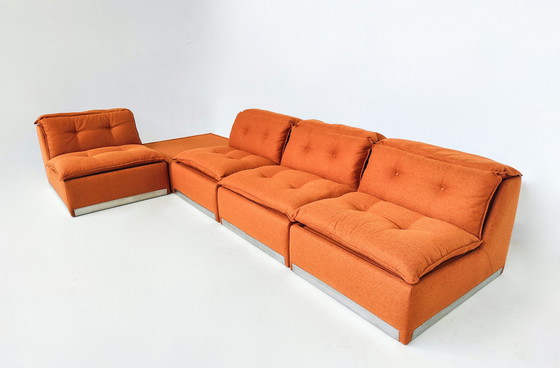 Image 1 of Modulares italienisches Mid-Century Modern Sofa