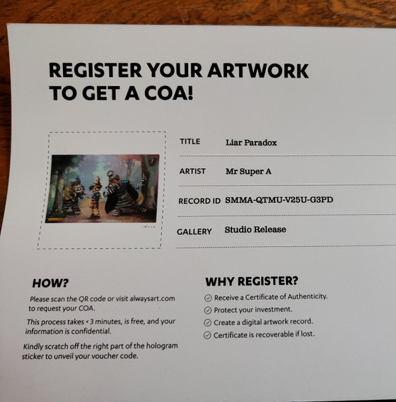 Image 1 of Super A – Lügner-Paradoxon