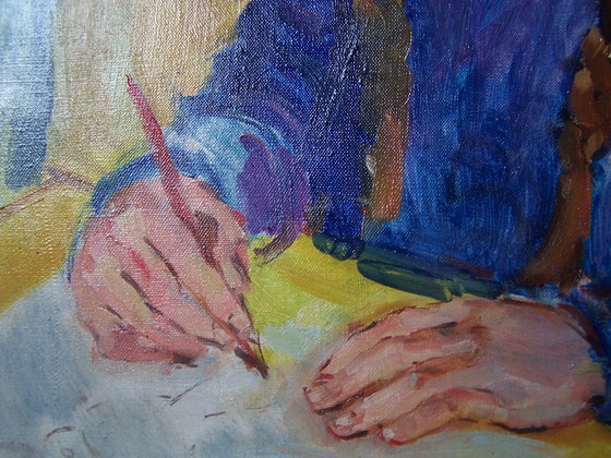 Image 1 of Jan Lucas van der Baan Porträt eines Mädchens