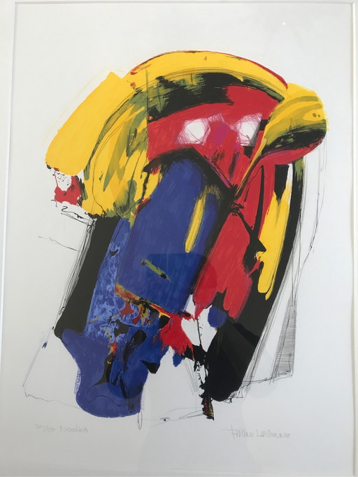 Frank Lejeune Nootka, Hingit, Kwakiutl – lithos zeefdrukken, Paper, Abstract
