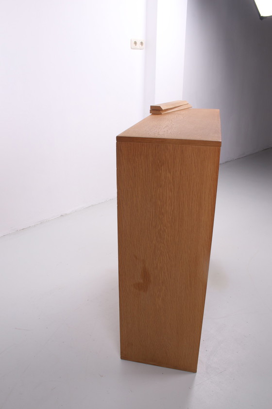 Image 1 of Massive Eiche 5-teilige Wandeinheit von Kurt Ostervig Dänemark 1960