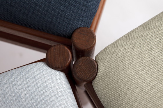 Image 1 of 5 Esszimmerstühle aus den 1960er Jahren von SAX, Dänemark, Teakholz