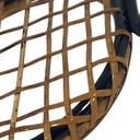 Rohe Noordwolde Beistelltisch mit Rattan