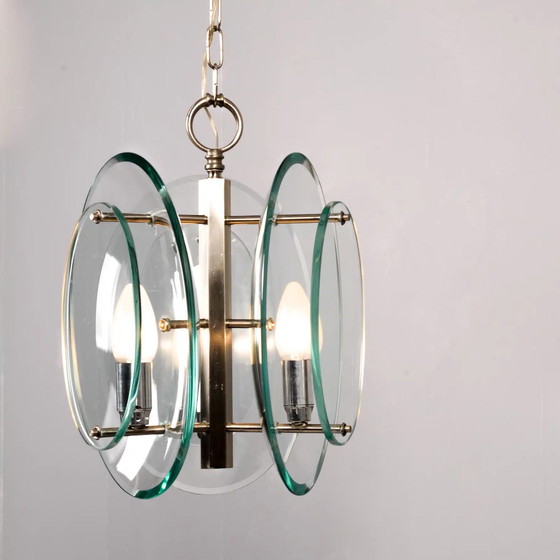 Image 1 of Glaslampe aus der Mid century