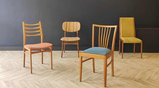 Image 1 of 4 x Mid-Century-Stühle