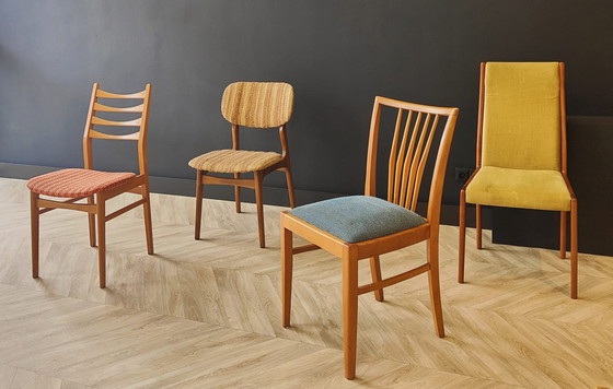 Image 1 of 4 x Mid-Century-Stühle