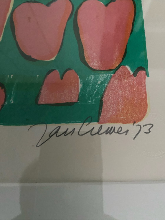 Image 1 of Jan Cremer, Siebdruck - Miss Tulip