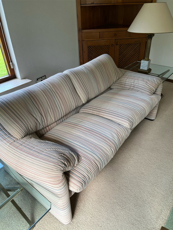 Image 1 of Cassina-Sofa, Ottomane und 2 Stühle