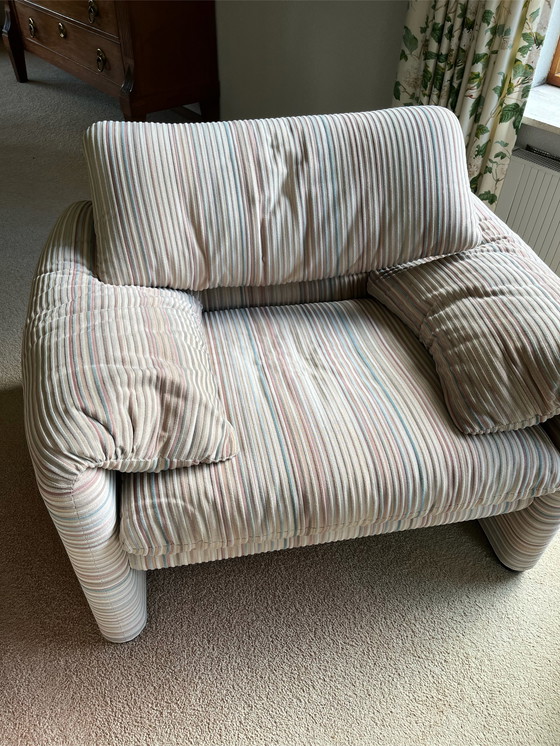 Image 1 of Cassina-Sofa, Ottomane und 2 Stühle