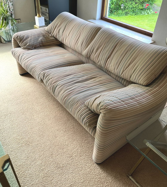 Image 1 of Cassina-Sofa, Ottomane und 2 Stühle