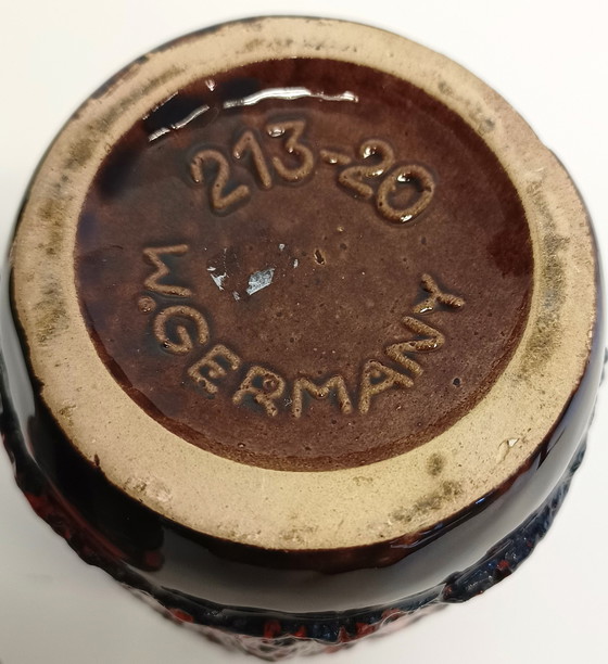 Image 1 of 2x Scheurich Fat Lava Vase