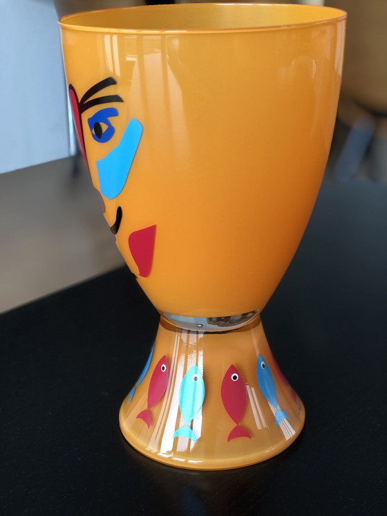 Image 1 of Ambrogio Pozzi Glasvase "Vis A Vis"