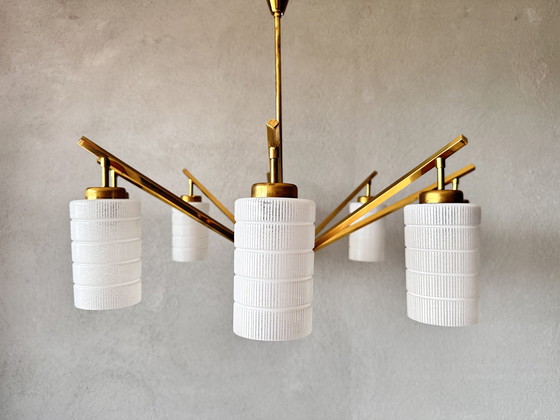 Image 1 of Hängelampe aus den sechziger Jahren