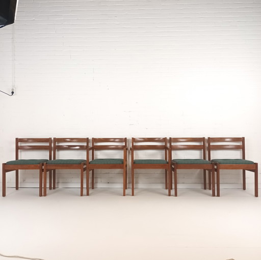 6x Vintage-Stuhl im dänischen Design