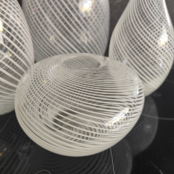 Image 1 of 4x Filigrane Glasvase