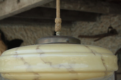 Vintage Lampe Schildkröte Muster