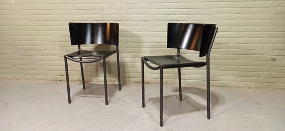 Image 1 of 2x Philippe Starck Lila Hunter Stollen