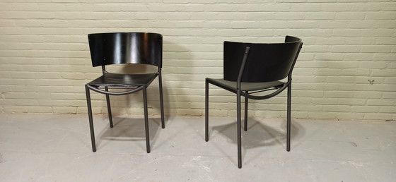 Image 1 of 2x Philippe Starck Lila Hunter Stollen