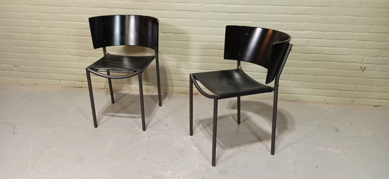 Image 1 of 2x Philippe Starck Lila Hunter Stollen