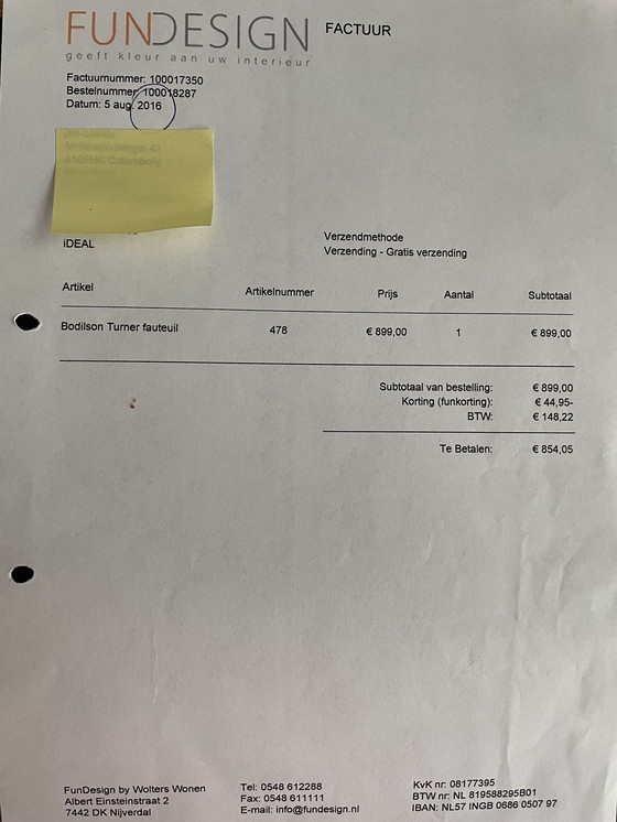 Image 1 of Bodilson Turner Drehsessel