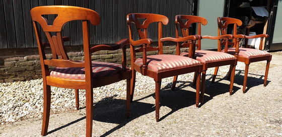Image 1 of 4x klassischer Esszimmerstuhl