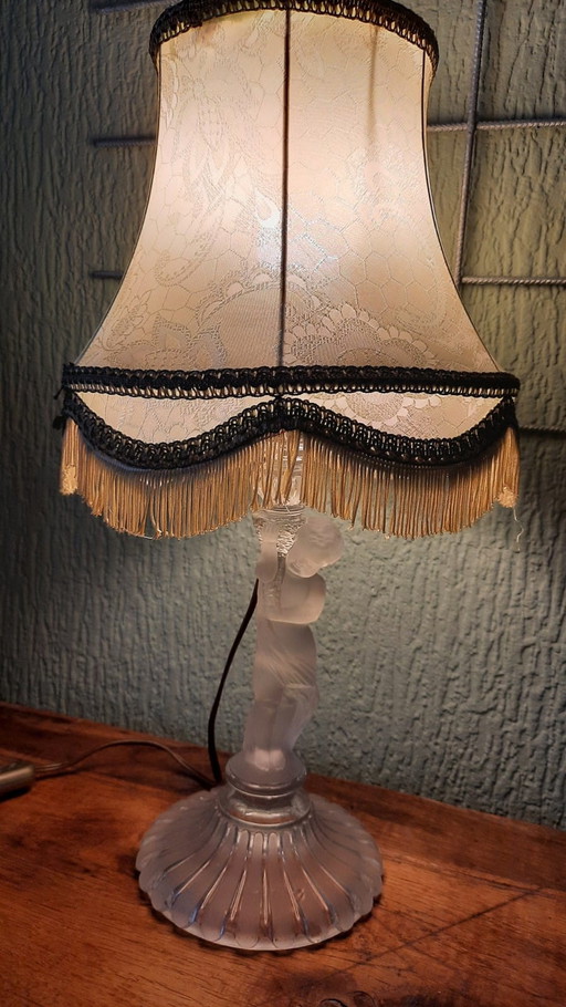 Französische Baccarat-Kristalldesignlampe