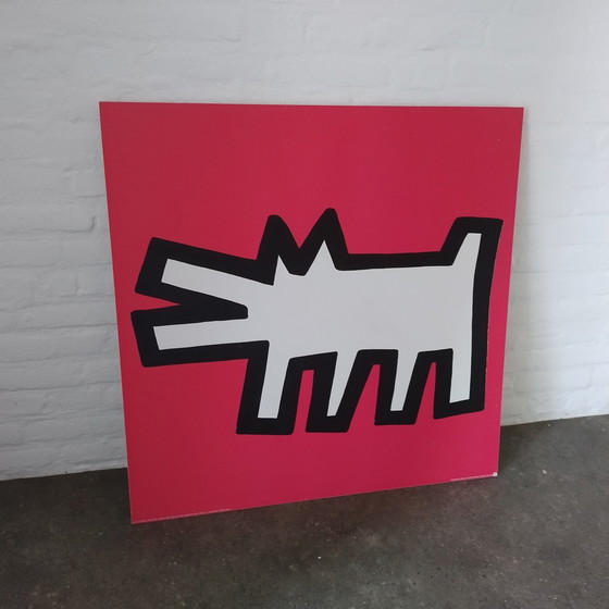 Image 1 of Poster von Keith Haring – Red Dog – 2004