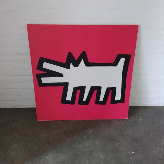 Image 1 of Poster von Keith Haring – Red Dog – 2004