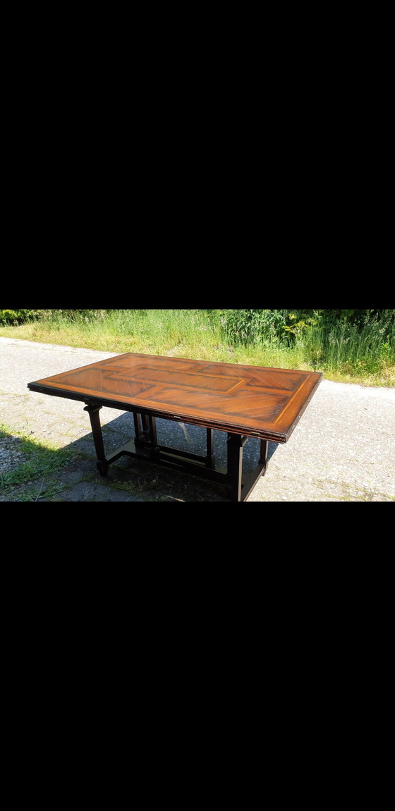 Image 1 of Jugendstil schuitema rac royal antiker esszimmertisch