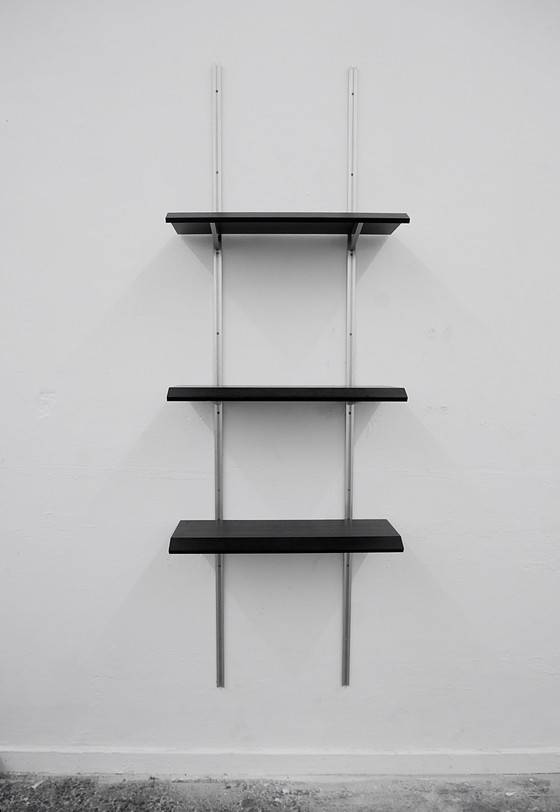 Image 1 of Mid Century Architekten Loft Aluminium Shelf