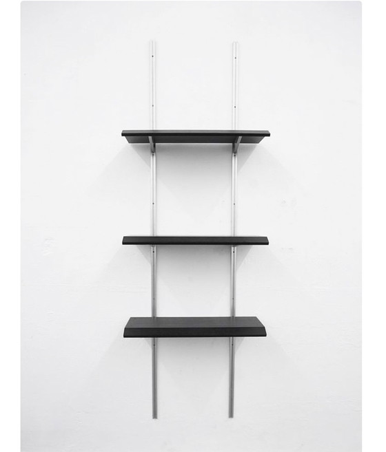 Image 1 of Mid Century Architekten Loft Aluminium Shelf