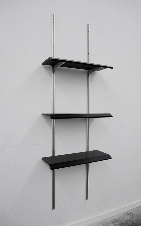 Image 1 of Mid Century Architekten Loft Aluminium Shelf