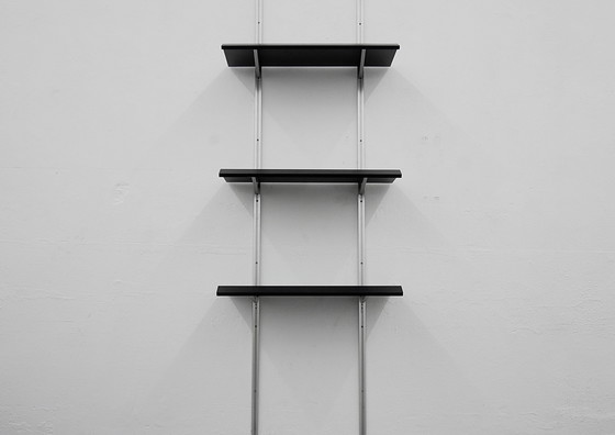 Image 1 of Mid Century Architekten Loft Aluminium Shelf