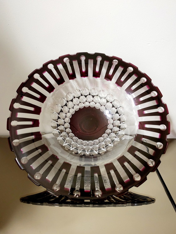 Image 1 of Val Saint Lambert Schüssel zu Fuß