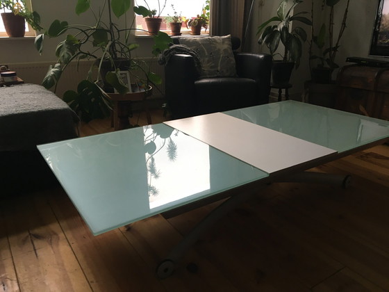 Image 1 of Ligne Roset Yoyo verstellbarer Couchtisch im Vintage-Design