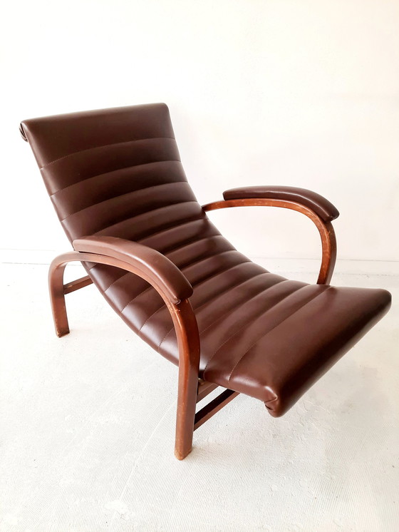 Image 1 of Verstellbarer Loungesessel aus der Mitte des Jahrhunderts