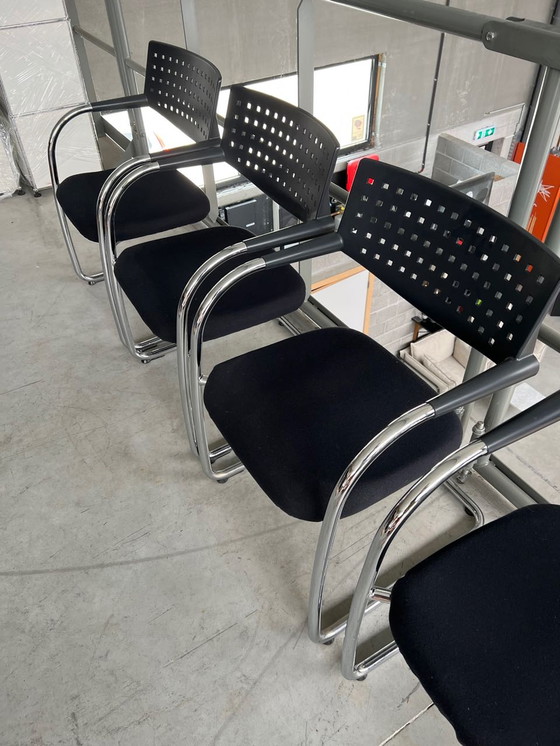 Image 1 of 6x Vitra Visavis Stühle