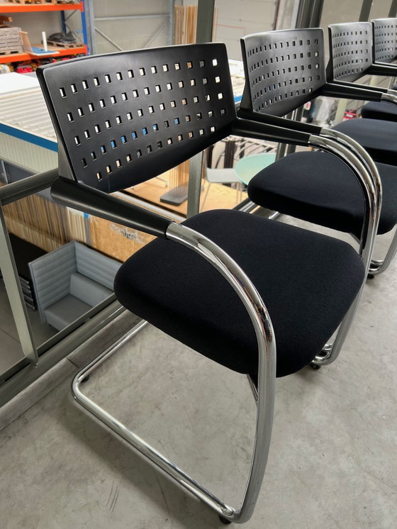 Image 1 of 6x Vitra Visavis Stühle