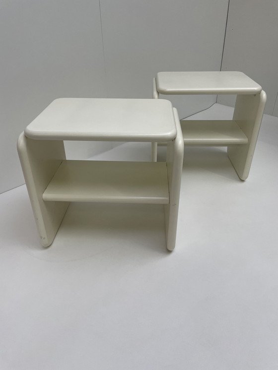 Image 1 of 2x Vintage-Nachttische