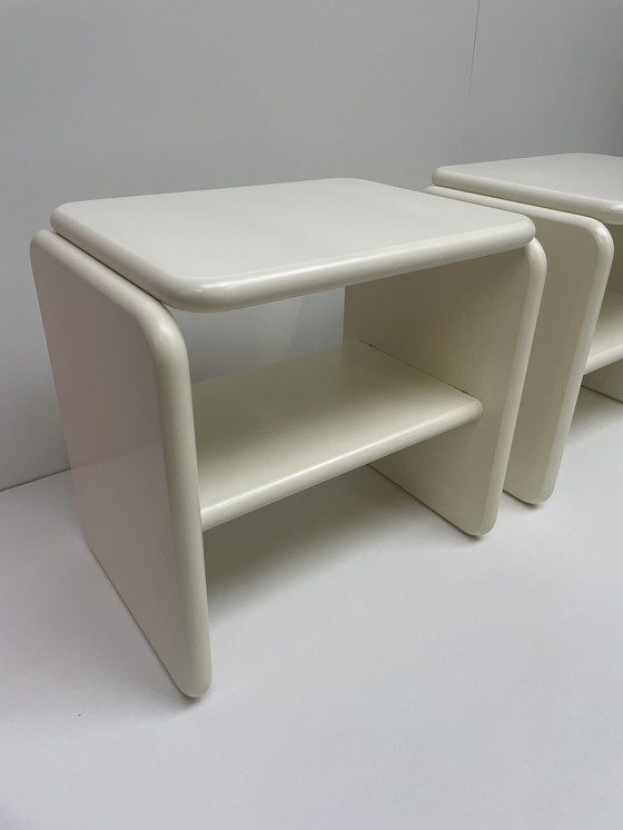 Image 1 of 2x Vintage-Nachttische