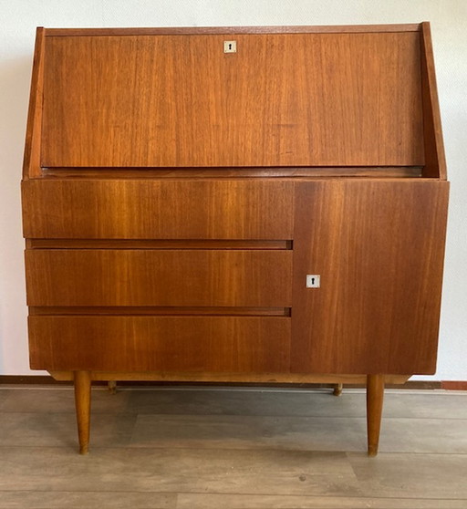 Retro Vintage-Sekretär aus der mid-century