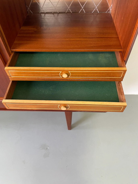 Image 1 of Deens Teak Highboard EW Bach