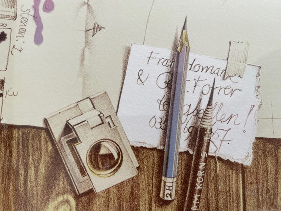 Image 1 of Poen de Wijs Lithographie