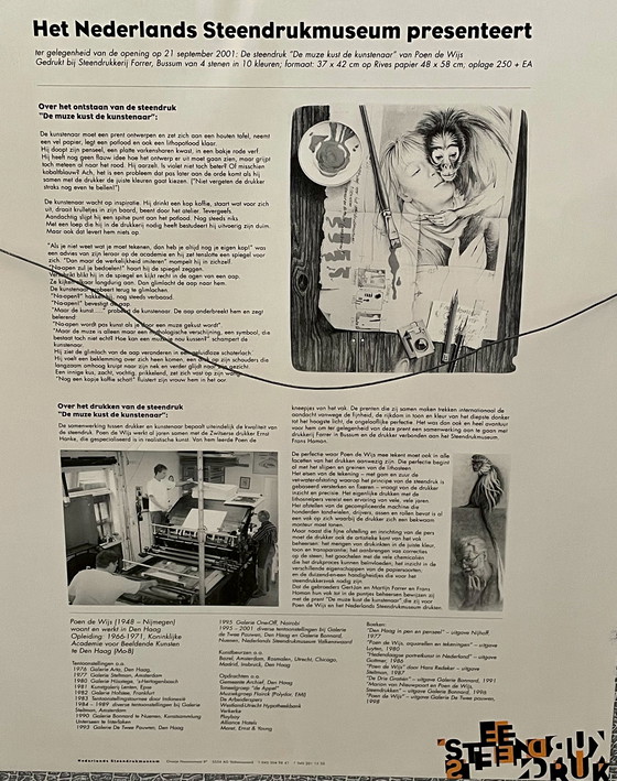 Image 1 of Poen de Wijs Lithographie