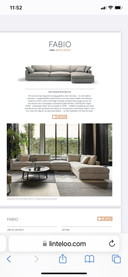 Linteloo Fabio Ecksofa mit Ottomane