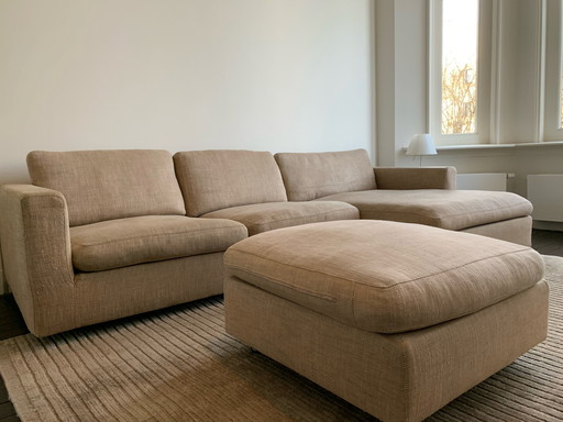 Linteloo Fabio Ecksofa mit Ottomane