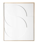 HKliving gerahmte Relief-Wanddeko