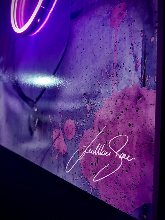 Image 1 of LEDmansion - Marylin Bubblegum V.2. Kunst -LED-Lampe